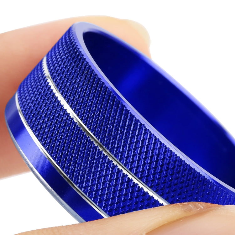 3 PCS Car Metal Air Conditioner Knob Case for Honda AVANCIER / URV (Blue) - free shipping - PMC TechLife - Order now!