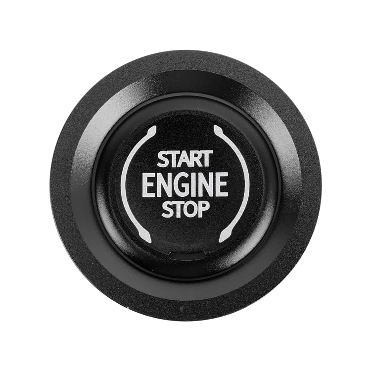 Car Engine Start Key Push Button Ring Trim Metal Sticker Decoration for Cadillac CT5 CT4 XT4 XT6 / Chevrolet Silverado (Black) - Decoration Rings by PMC TechLife | Online Shopping South Africa | PMC TechLife | Buy Now Pay Later Mobicred