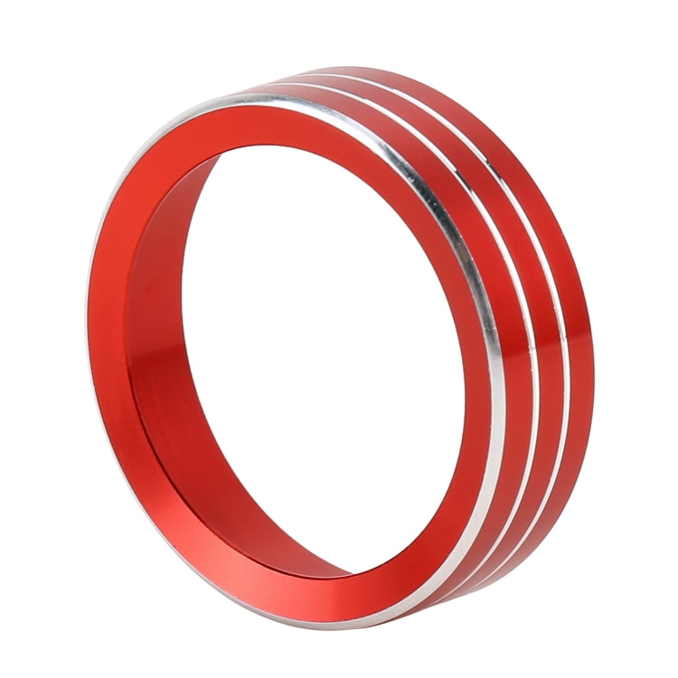2 PCS Car Metal Air Conditioner Knob Case for Nissan X-TRAIL (Red) - Decoration Rings by PMC TechLife | Online Shopping South Africa | PMC TechLife | Buy Now Pay Later Mobicred