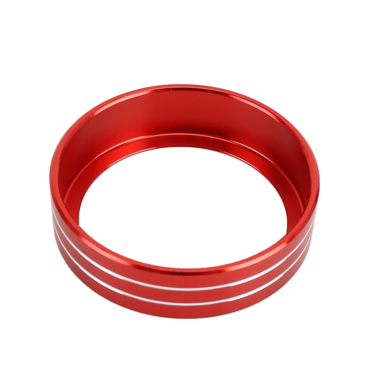 2 PCS Car Metal Air Conditioner Knob Case for Nissan X-TRAIL (Red) - Decoration Rings by PMC TechLife | Online Shopping South Africa | PMC TechLife | Buy Now Pay Later Mobicred