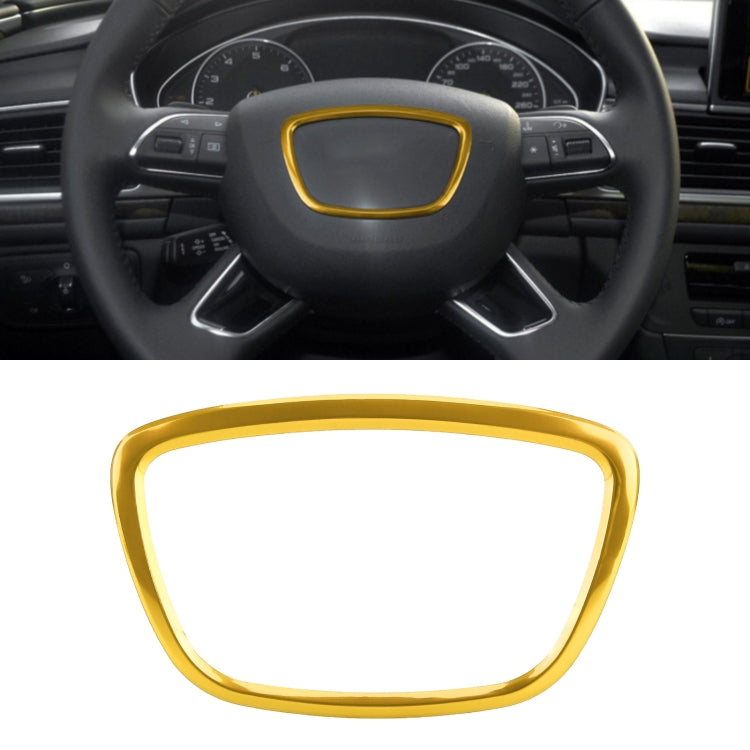 Car Auto Steering Wheel Ring Cover Trim Sticker Decoration for Audi (Gold) - Decoration Rings by PMC TechLife | Online Shopping South Africa | PMC TechLife | Buy Now Pay Later Mobicred