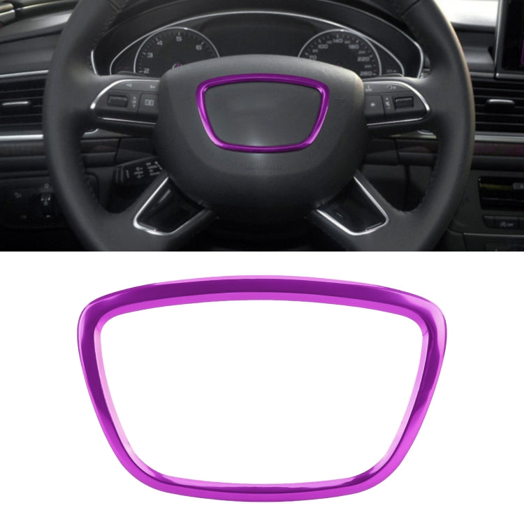 Car Auto Steering Wheel Ring Cover Trim Sticker Decoration for Audi (Purple) - Decoration Rings by PMC TechLife | Online Shopping South Africa | PMC TechLife | Buy Now Pay Later Mobicred