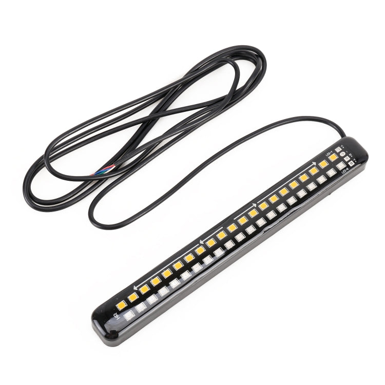 155mm DC12-24V / 2.2W Motorcycle LED Dynamic Blinker Side Lights Flowing Water Brake Lamp Turn Signal Light, Cable Length: 1m - Signal Lights by PMC TechLife | Online Shopping South Africa | PMC TechLife | Buy Now Pay Later Mobicred