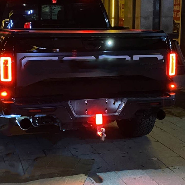 DC12V 1W Car Square Highlight Brake Lights Reversing Light with 15LEDs SMD-3528 (Transparent) - Brake Lights by PMC TechLife | Online Shopping South Africa | PMC TechLife | Buy Now Pay Later Mobicred