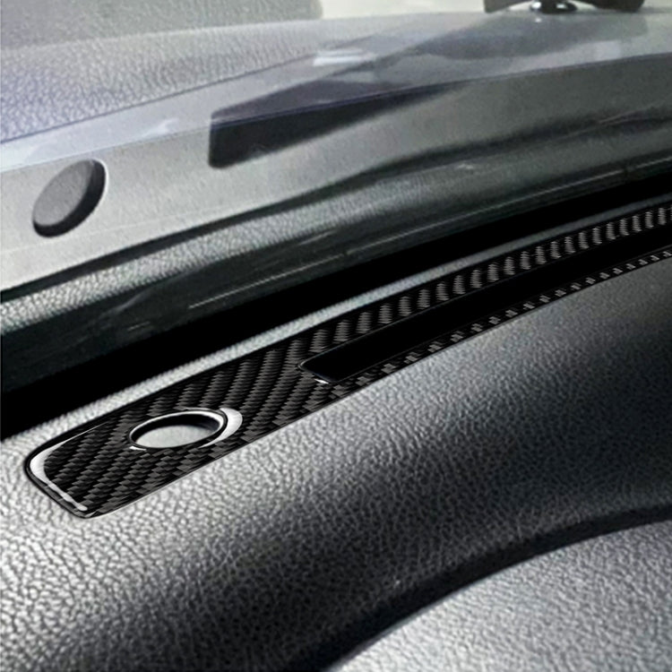 Car Carbon Fiber Central Control Instrument Air Outlet Decorative Sticker for Subaru BRZ / Toyota 86 2013-2020, Left and Right Drive Universal (Black) - Car Interior Mouldings by PMC TechLife | Online Shopping South Africa | PMC TechLife | Buy Now Pay Later Mobicred