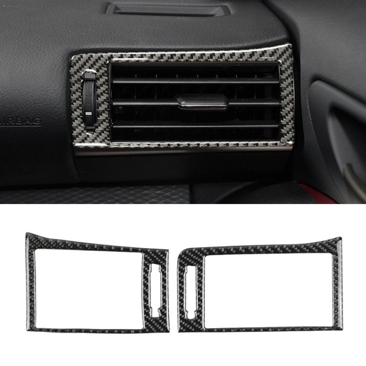 Car Carbon Fiber Left and Rght Air Outlet Decorative Sticker for Lexus IS250 2013-, Left Drive - Car Interior Mouldings by PMC TechLife | Online Shopping South Africa | PMC TechLife | Buy Now Pay Later Mobicred