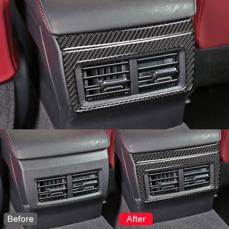 Car Carbon Fiber Rear Air Outlet Decorative Sticker for Lexus IS250 2013-, Left Drive - free shipping - PMC Jewellery - Order now!