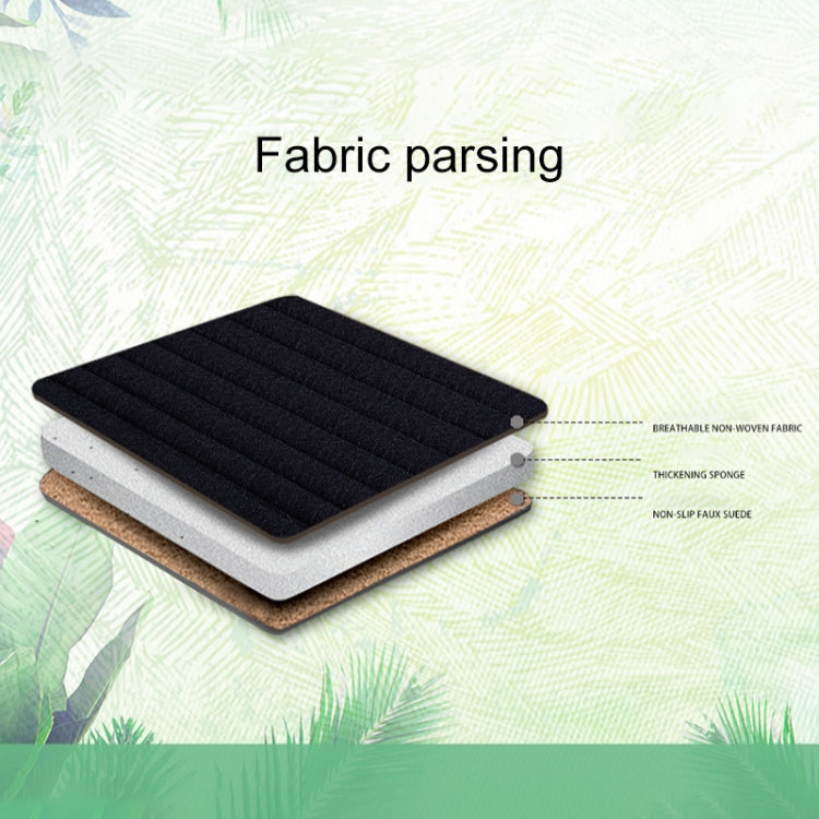 Car Four Seasons Linen Fabric Front Seat Cushion (Beige) - Seat Accessories by PMC Jewellery | Online Shopping South Africa | PMC Jewellery | Buy Now Pay Later Mobicred