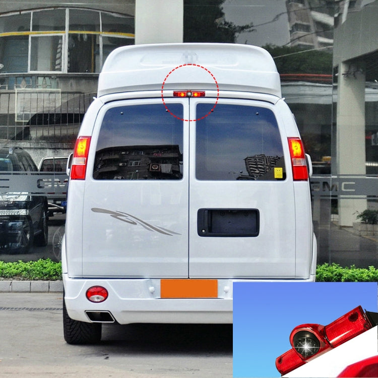 PZ467 Car Waterproof 170 Degree Brake Light View Camera + 7 inch Rearview Monitor for Chevrolet - Rear View Cameras by PMC TechLife | Online Shopping South Africa | PMC TechLife | Buy Now Pay Later Mobicred