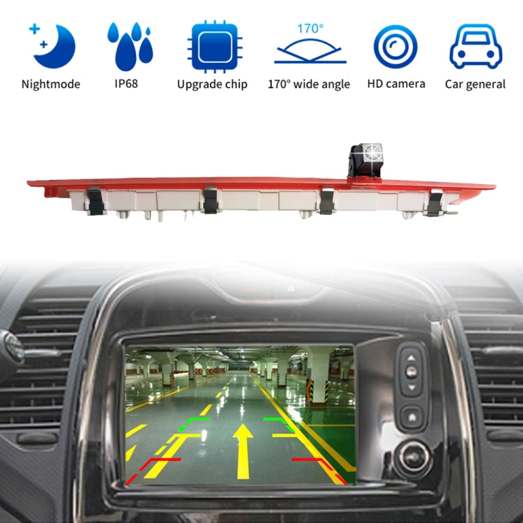 PZ468 Car Waterproof 170 Degree Brake Light View Camera for Mercedes-Benz Vito 2016 - Rear View Cameras by PMC TechLife | Online Shopping South Africa | PMC TechLife | Buy Now Pay Later Mobicred