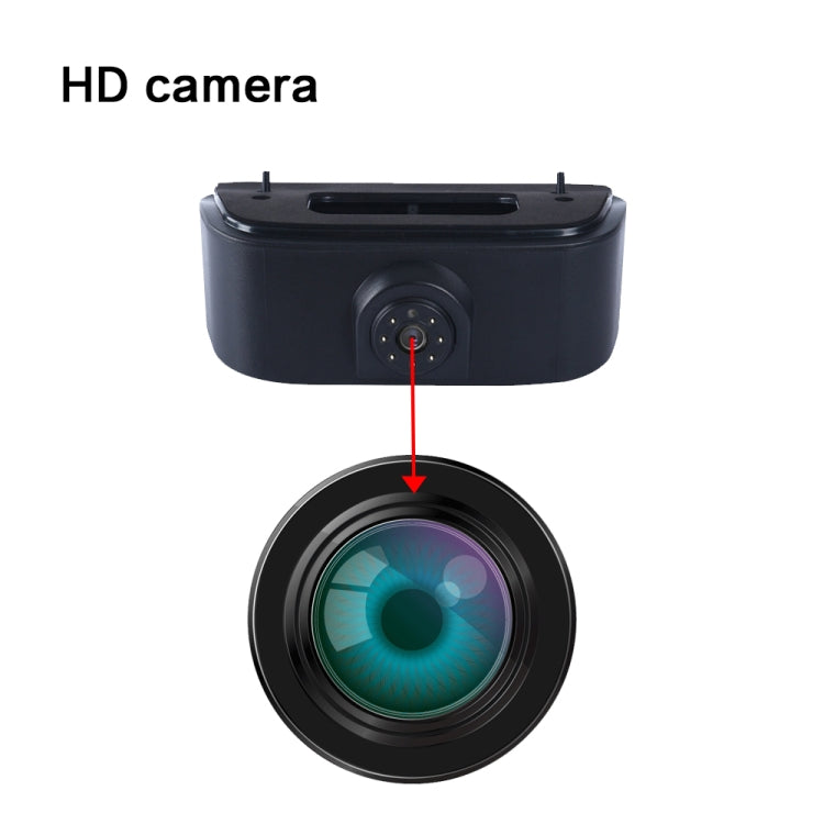 PZ469 Car Waterproof 170 Degree Brake Light View Camera + 7 inch Rearview Monitor for Nissan N200 2010-2017 - Rear View Cameras by PMC TechLife | Online Shopping South Africa | PMC TechLife | Buy Now Pay Later Mobicred