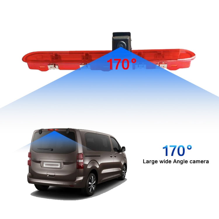 PZ471 Car Waterproof 170 Degree Brake Light View Camera for Citroen / Peugeot / Toyota - Rear View Cameras by PMC TechLife | Online Shopping South Africa | PMC TechLife | Buy Now Pay Later Mobicred