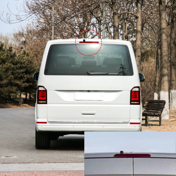 PZ473 Car Waterproof 170 Degree Brake Light View Camera + 7 inch Rearview Monitor for Volkswagen T6 Single Door - Rear View Cameras by PMC TechLife | Online Shopping South Africa | PMC TechLife | Buy Now Pay Later Mobicred
