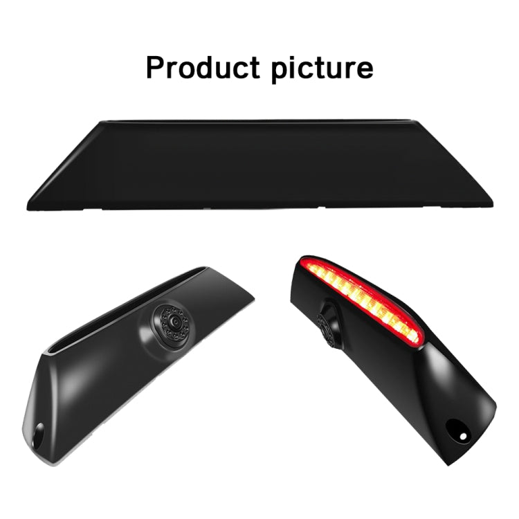 PZ474 Car Waterproof 170 Degree Brake Light View Camera + 7 inch Rearview Monitor for Iveco Daily 4 Gen - Rear View Cameras by PMC TechLife | Online Shopping South Africa | PMC TechLife | Buy Now Pay Later Mobicred