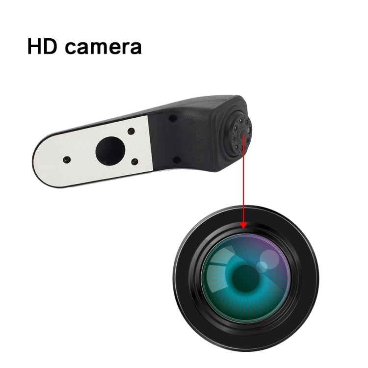 PZ475 Car Waterproof 170 Degree Brake Light View Camera + 7 inch Rearview Monitor for Volkswagen Crafter - Rear View Cameras by PMC TechLife | Online Shopping South Africa | PMC TechLife | Buy Now Pay Later Mobicred