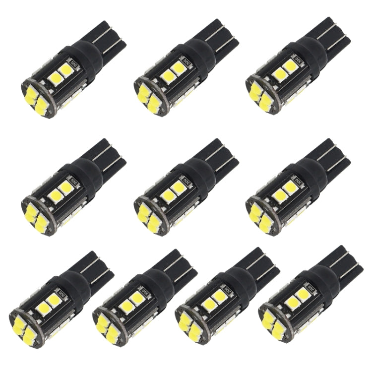 10 PCS T10/168/194 DC12V / 1W / 6000K / 60LM Car Decoding Clearance Lights with 12LEDs SMD-3030 Lamp Beads - Brake Lights by PMC TechLife | Online Shopping South Africa | PMC TechLife | Buy Now Pay Later Mobicred