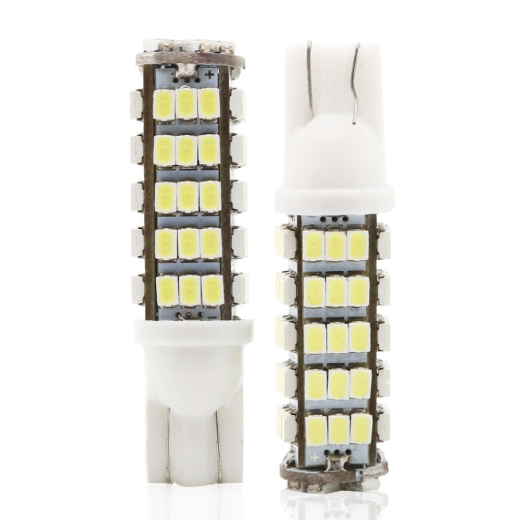 10 PCS T10 DC12V / 1.5W / 6500K / 75LM Car Clearance Lights Reading Lamp with 68LEDs SMD-3020 Lamp Beads - Brake Lights by PMC TechLife | Online Shopping South Africa | PMC TechLife | Buy Now Pay Later Mobicred