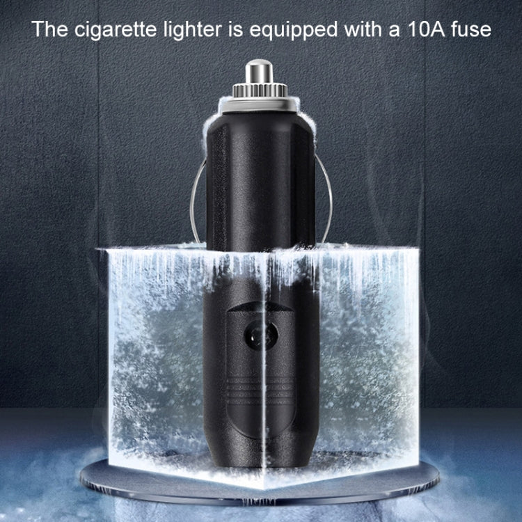 Car 12V Portable Inflatable Cylinder Pedal Digital Display Air Pump with Light & Tool Box - Inflatable Pump by PMC TechLife | Online Shopping South Africa | PMC TechLife