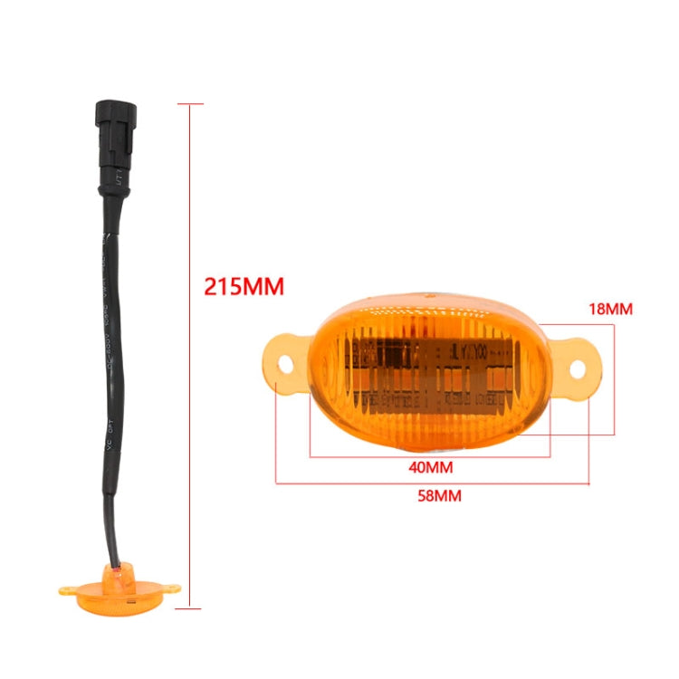 DC12V / 6W 4 in 1 Front Grille Warning Light for Ford Raptor F150 2017-2019 (Yellow) - Warning Lights by PMC TechLife | Online Shopping South Africa | PMC TechLife | Buy Now Pay Later Mobicred
