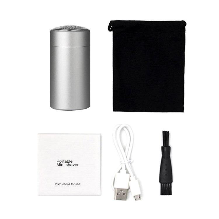 SD-05 Multifunctional Portable Car Turbo Mini Electric Shaver (Silver) - Electric Shavers by PMC TechLife | Online Shopping South Africa | PMC TechLife | Buy Now Pay Later Mobicred