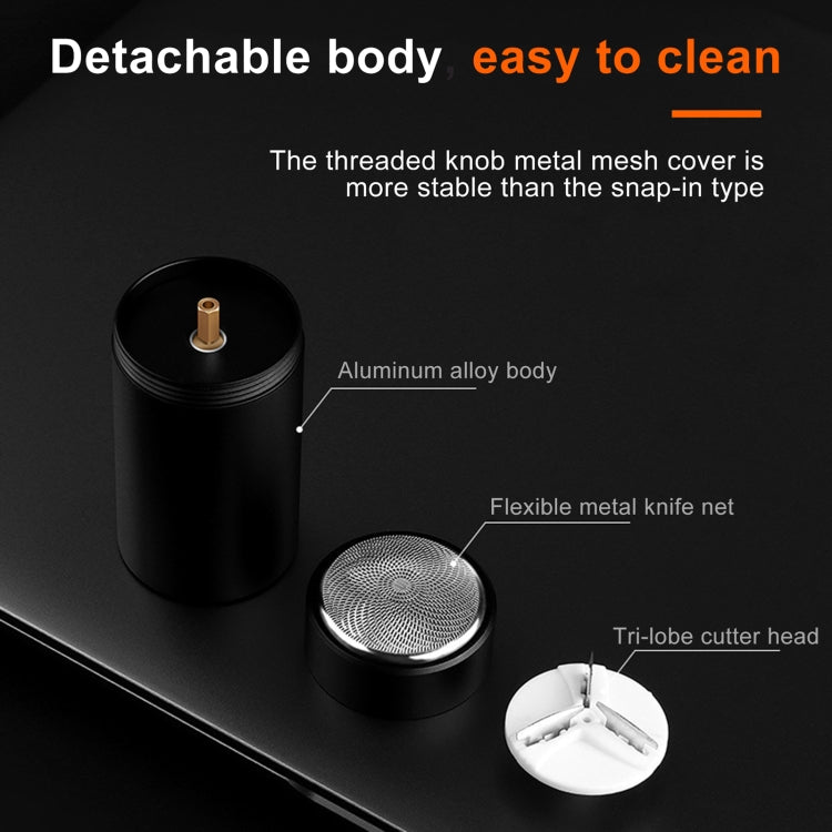 SD-05 Multifunctional Portable Car Turbo Mini Electric Shaver (Silver) - Electric Shavers by PMC TechLife | Online Shopping South Africa | PMC TechLife | Buy Now Pay Later Mobicred