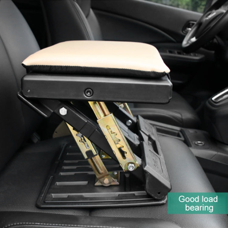 R-3600 Car Adjustable Footrest Ottomans Ergonomic Footstool (Black) - Car Anti-Slip Mats by PMC TechLife | Online Shopping South Africa | PMC TechLife | Buy Now Pay Later Mobicred