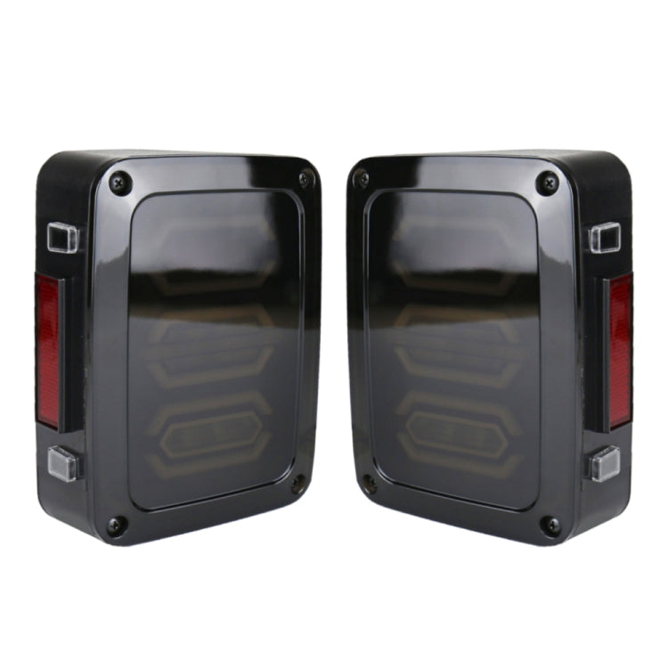 1 Pair 15W DC 12V IP67 4 in 1 Car LED Tail Lights / Driving Lights / Brake Lights/Turn Reverse, European Version - Brake Lights by PMC TechLife | Online Shopping South Africa | PMC TechLife | Buy Now Pay Later Mobicred