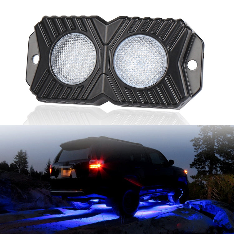 18W DC 12-24V 1.2A LED Double Row Car Bottom Light / Chassis Light / Yacht Deck Atmosphere Light (Blue Light) - Decorative Lights by PMC TechLife | Online Shopping South Africa | PMC TechLife | Buy Now Pay Later Mobicred