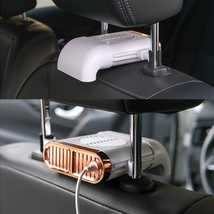 Car Electrical Appliances, 5W Car Fan Cooling Artifact For Car radiating Seat Cushion (White) - Heating & Fans by PMC TechLife | Online Shopping South Africa | PMC TechLife | Buy Now Pay Later Mobicred