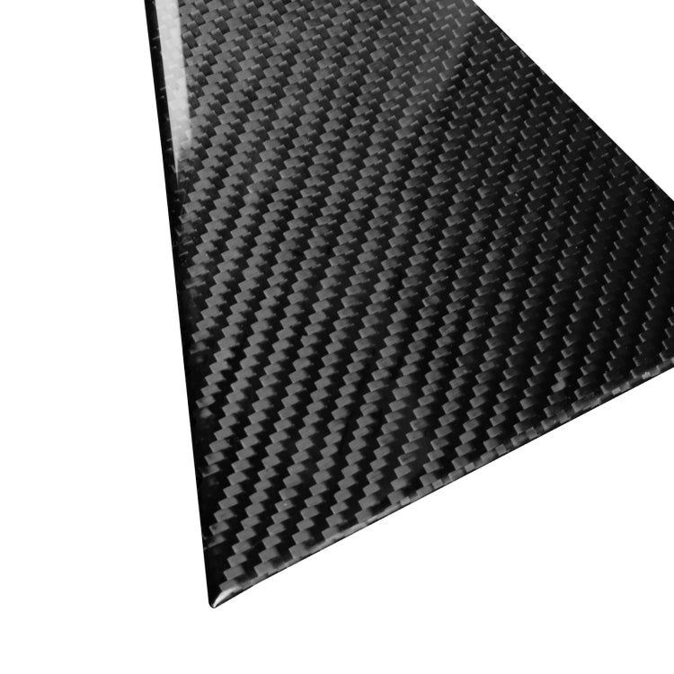 2 PCS Car Carbon Fiber Rear A Pillar Decorative Sticker for Infiniti FX 2009-2013/QX70 2014-, Left and Right Drive Universal - Decorative Strip by PMC TechLife | Online Shopping South Africa | PMC TechLife | Buy Now Pay Later Mobicred