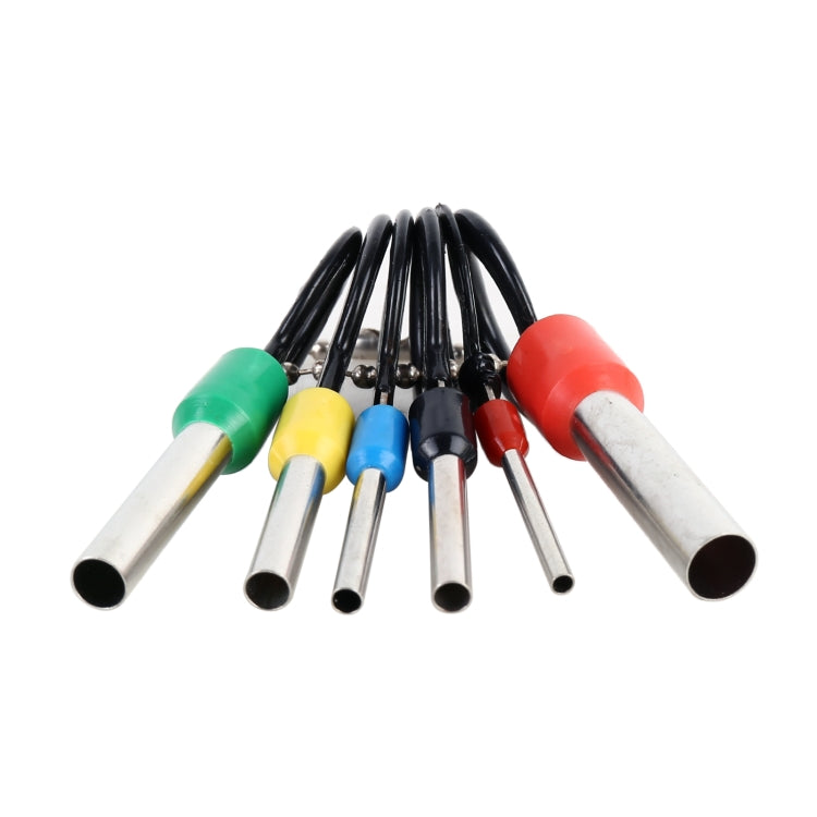 6 in 1 Car Plug Circuit Board Wire Harness Terminal Extraction Pick Connector Crimp Pin Back Needle Remove Tool - Booster Cable & Clip by PMC TechLife | Online Shopping South Africa | PMC TechLife | Buy Now Pay Later Mobicred