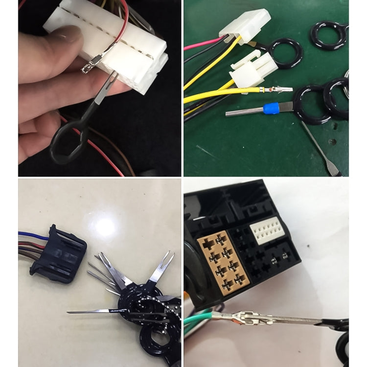 6 in 1 Car Plug Circuit Board Wire Harness Terminal Extraction Pick Connector Crimp Pin Back Needle Remove Tool - Booster Cable & Clip by PMC TechLife | Online Shopping South Africa | PMC TechLife | Buy Now Pay Later Mobicred