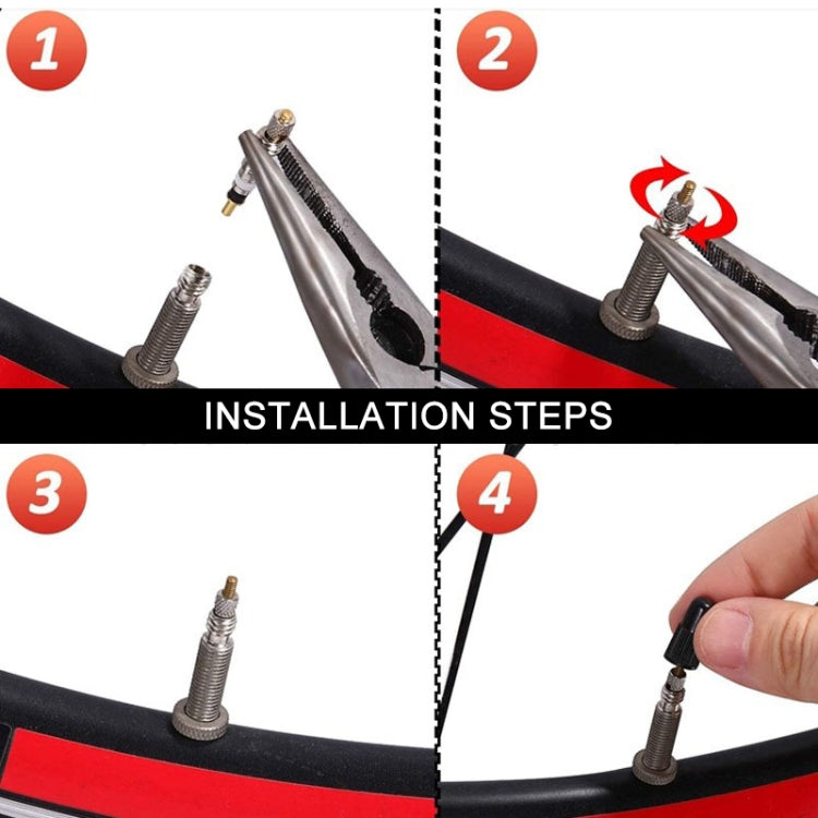 15pcs / Set B French Valve Core Adapter Set - Tire Valve Caps by PMC TechLife | Online Shopping South Africa | PMC TechLife | Buy Now Pay Later Mobicred