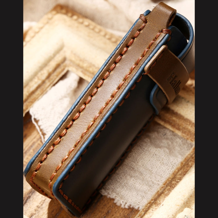 Hallmo Car Cowhide Leather Key Protective Cover Key Case for Trumpchi GS4 2021 C Style(Brown) - free shipping - PMC TechLife - Order now!