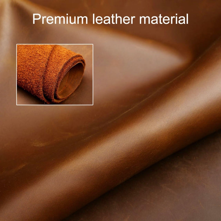 Hallmo Car Cowhide Leather Key Protective Cover Key Case for New Mazda Axela(Brown) - free shipping - PMC TechLife - Order now!