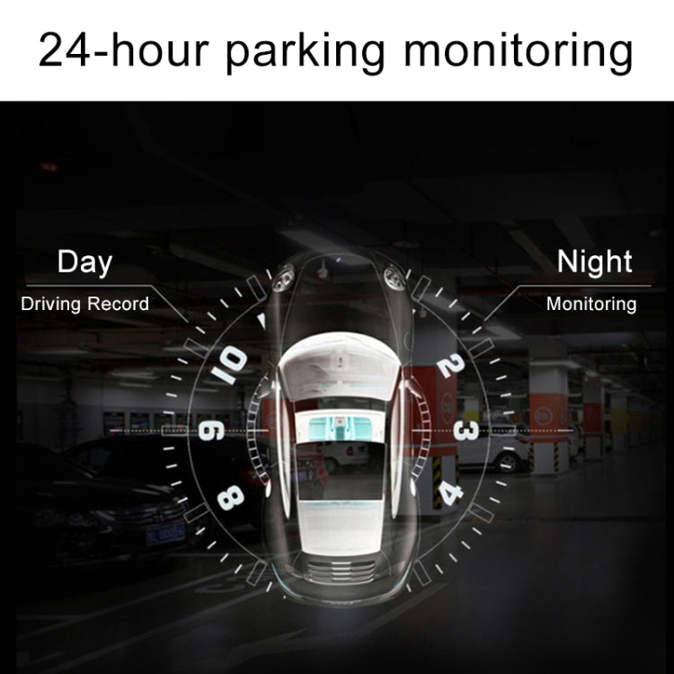 2.4 inch Car 480P Single Recording Shield Driving Recorder DVR Support Parking Monitoring / Loop Recording (Black) - Car DVRs by PMC TechLife | Online Shopping South Africa | PMC TechLife | Buy Now Pay Later Mobicred