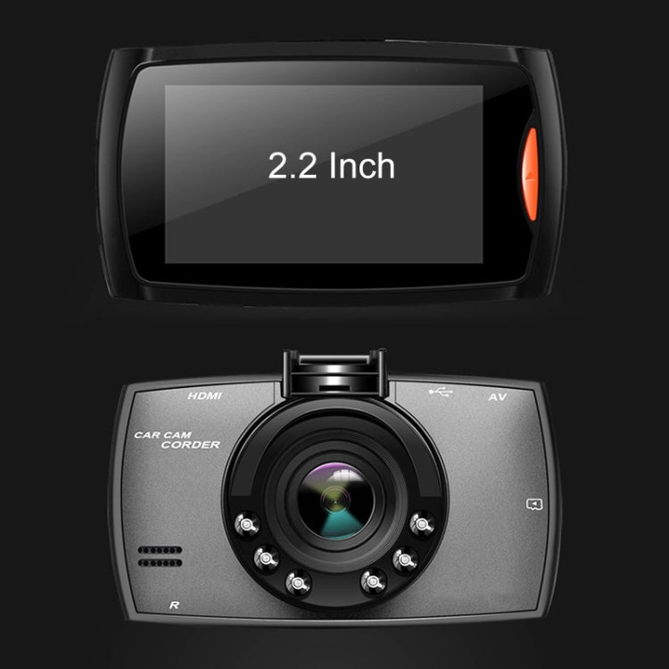 G30 2.2 inch Car 480P Single Recording Driving Recorder DVR Support Parking Monitoring / Loop Recording - Car DVRs by PMC TechLife | Online Shopping South Africa | PMC TechLife | Buy Now Pay Later Mobicred