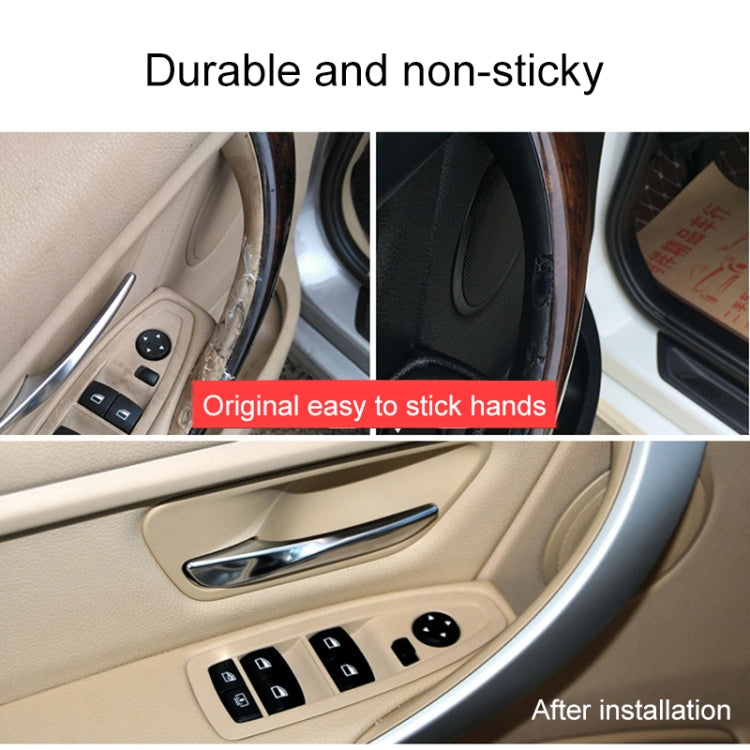 Car Right Rear Side Inner Armrest Door Handle for BMW F30 / F35, Left and Right Drive Universal(Beige) - Door Handles by PMC Jewellery | Online Shopping South Africa | PMC Jewellery | Buy Now Pay Later Mobicred