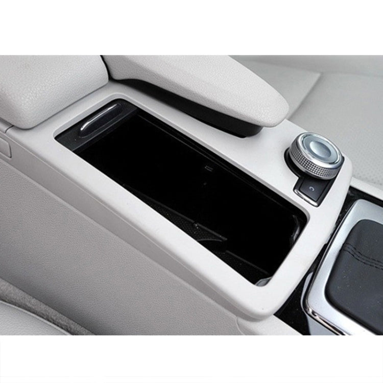 Car Central Control Storage Box Square Cover 2046800107 for Mercedes-Benz C-Class W204 2007-2014, Left Driving(Grey) - Car Interior Mouldings by PMC TechLife | Online Shopping South Africa | PMC TechLife | Buy Now Pay Later Mobicred