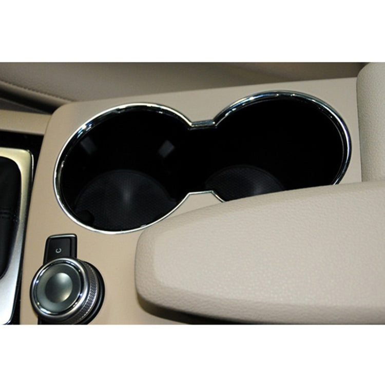 Car Central Control Storage Box Round Cover 2046800107 for Mercedes-Benz C-Class W204 2007-2014, Left Driving(Black) - Car Interior Mouldings by PMC TechLife | Online Shopping South Africa | PMC TechLife | Buy Now Pay Later Mobicred