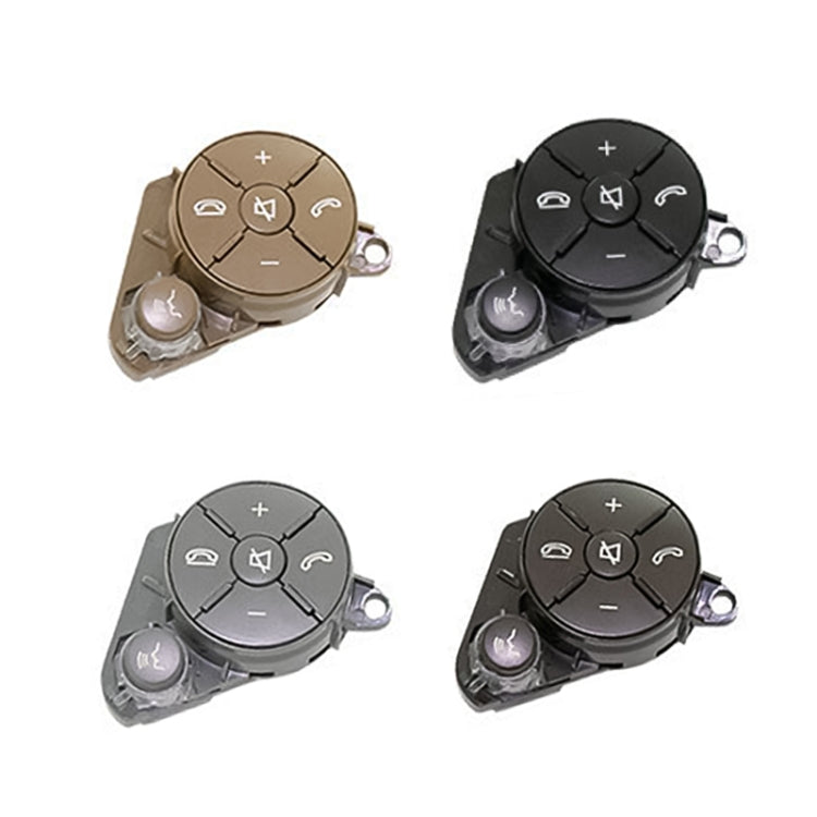 Car Multi-functional Steering Wheel Right Switch Button for Mercedes-Benz W204 / W212 / X204 2008-2015, Left and Right Drive Universal (Brown) - Steering Wheel Accessories by PMC TechLife | Online Shopping South Africa | PMC TechLife | Buy Now Pay Later Mobicred