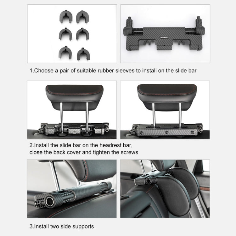 A03 Adjustable Car Auto U-shaped Memory Foam Neck Rest Cushion Seat Pillow (Beige) - Seat Accessories by PMC TechLife | Online Shopping South Africa | PMC TechLife | Buy Now Pay Later Mobicred