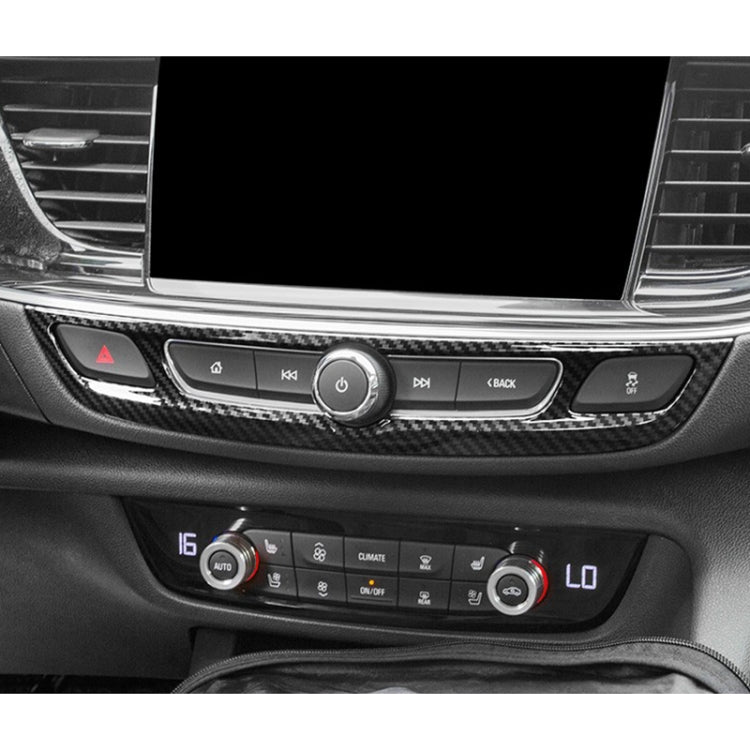 Car Carbon Fiber Navigation Panel Decorative Sticker for Buick Regal 2017-2021 - Car Interior Mouldings by PMC TechLife | Online Shopping South Africa | PMC TechLife | Buy Now Pay Later Mobicred