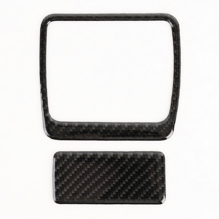 2 in 1 Car Carbon Fiber Front Passenger Seat Storage Box Switch Decorative Sticker for Buick Regal 2017-2021 - Car Interior Mouldings by PMC Jewellery | Online Shopping South Africa | PMC Jewellery | Buy Now Pay Later Mobicred