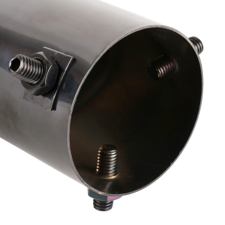 Universal Car Styling Stainless Steel Elbow Exhaust Tail Muffler Tip Pipe, Inside Diameter: 6cm (Grey) - Exhaust Pipes by PMC TechLife | Online Shopping South Africa | PMC TechLife | Buy Now Pay Later Mobicred