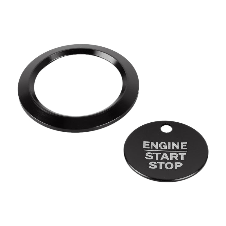 Car Engine Start Key Push Button Ring Trim Sticker Decoration for Ford F150 (Black) - Decoration Rings by PMC TechLife | Online Shopping South Africa | PMC TechLife | Buy Now Pay Later Mobicred