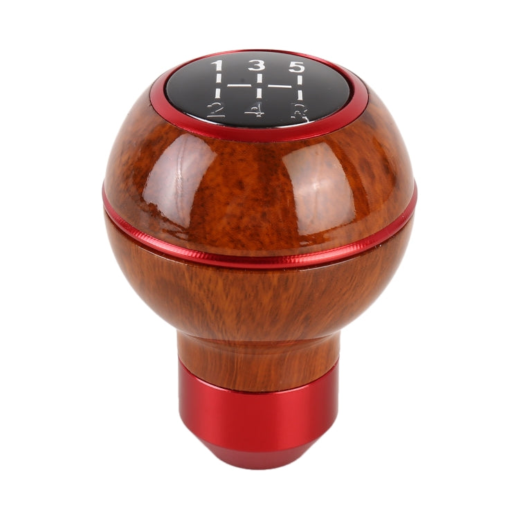 Car Shift Handball Gear Lever Gear 6-stall Wood Texture Shift Knob - Shift Knob by PMC TechLife | Online Shopping South Africa | PMC TechLife | Buy Now Pay Later Mobicred