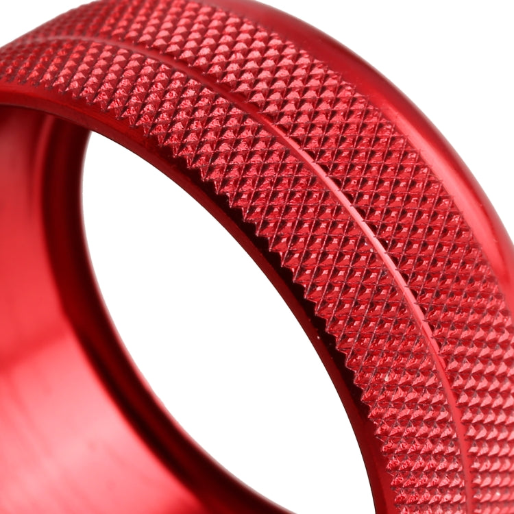 3 PCS Car Metal Air Conditioner Knob Case for BMW X1 / X2 / GT (Red) - Decoration Rings by PMC Jewellery | Online Shopping South Africa | PMC Jewellery | Buy Now Pay Later Mobicred