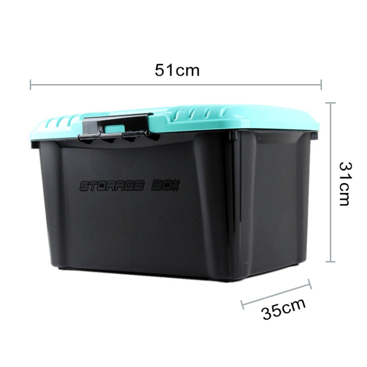 3R-2002 Car / Household Storage Box Sealed Box, Capacity: 40L(Blue) - free shipping - PMC TechLife - Order now!