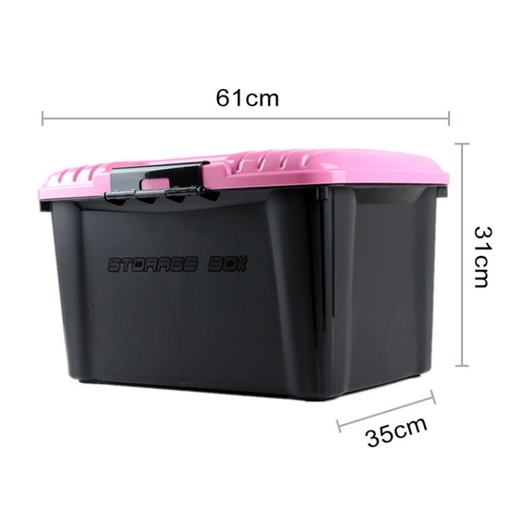 3R-2003 Car / Household Storage Box Sealed Box, Capacity: 50L(Pink) - free shipping - PMC TechLife - Order now!
